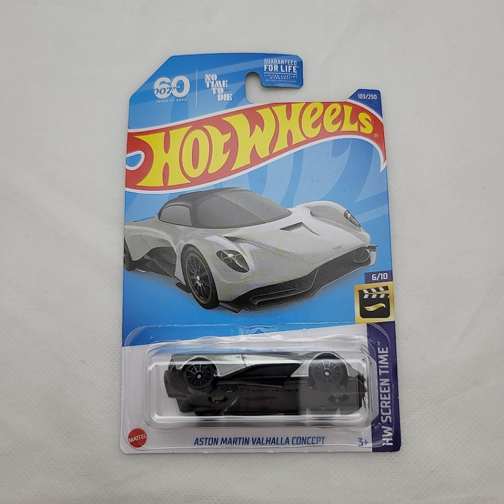 Hot Wheels 007 No Time To Die 60 Years Of Bond Aston Martin Valhalla Concept